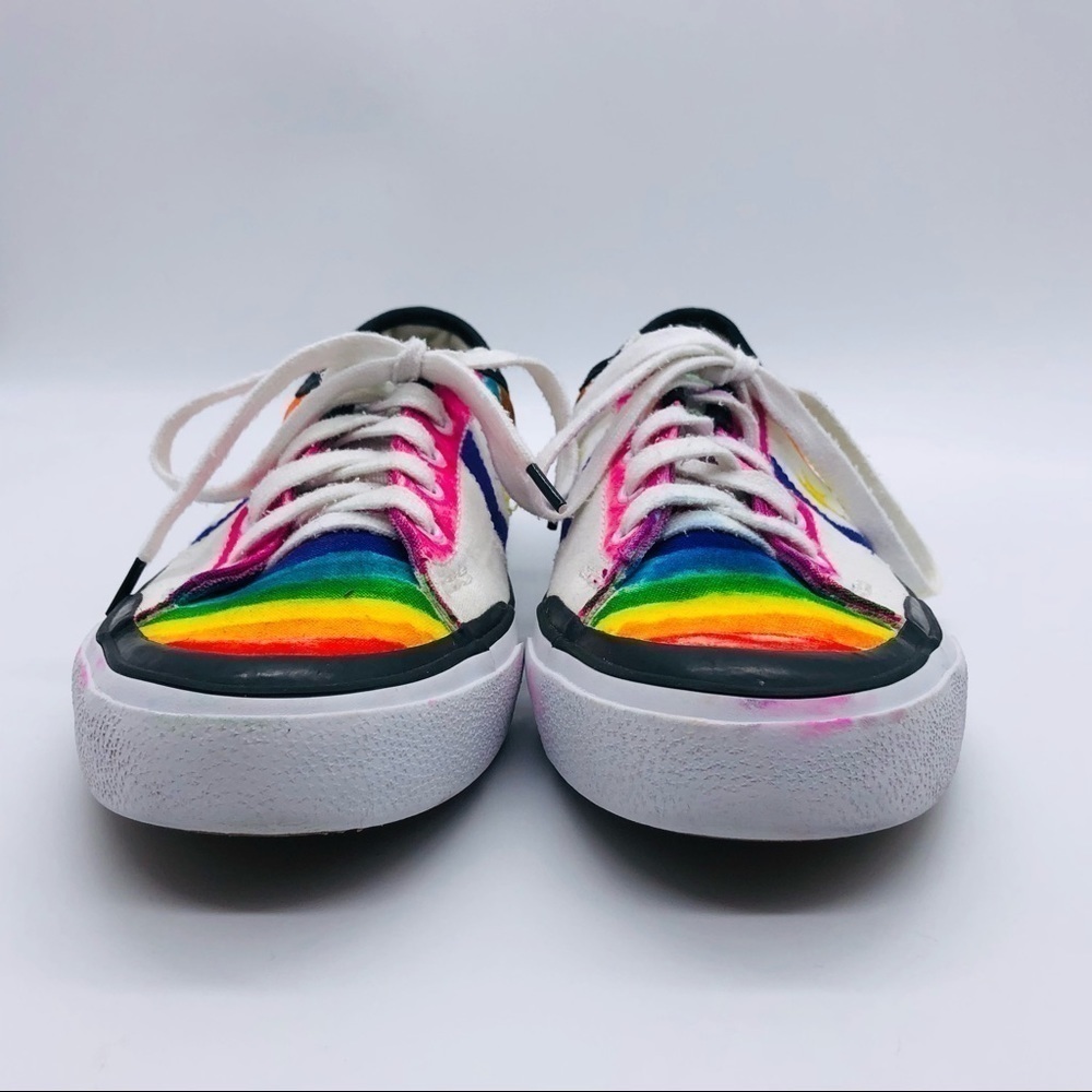 CONVERSE AARON HERRINGTON CANVAS SNEAKERS WITH 2 STARS SIZE M6/W8 - Picture 13 of 15